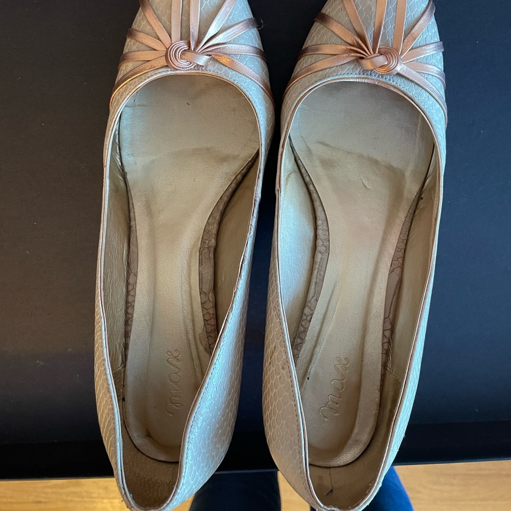 Copper knot nude Mid heel by max - Picture 3 of 3